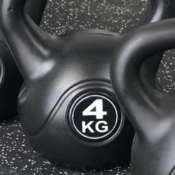 Kettlebell 4 Kg - Plástico - Para Uso Interior Y Exterior - Negro 8 Kettlebell 4 Kg - Plástico - Para Uso Interior Y Exterior - Negro -Equipo De Fitness kettlebell 4 kg plastico para uso interior y exterior negro 3
