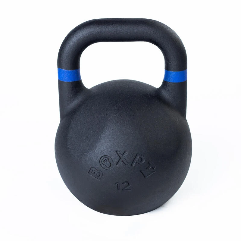 Kettlebell De Competicion "Powder Coated" BOXPT 12kg Negro 1 Kettlebell De Competicion "Powder Coated" BOXPT 12kg Negro