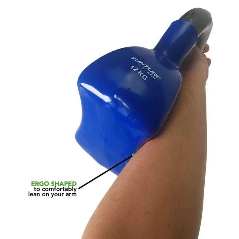 Tunturi Kettlebell De Vinilo - 12 Kg 5 Tunturi Kettlebell De Vinilo - 12 Kg - Imagen 5