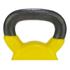 Tunturi Kettlebell - Vinilo - 6 Kg - Amarillo -Equipo De Fitness kettlebell vinilo 6 kg amarillo 2