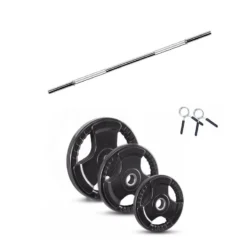 Kit Barra De Musculación + Discos 66 KG ( 25mm) VIMAS SPORT -Equipo De Fitness kit barra de musculacion discos 66 kg 25mm vimas sport 3