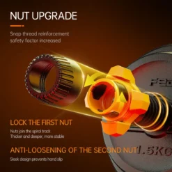 Kit Mancuernas V2 Xiaomi FED, 20kg -Equipo De Fitness kit mancuernas v2 xiaomi fed 20kg 4