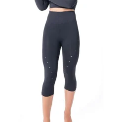 Legging Deportivo Capri Sin Costuras Con Fibra Emana, Namasté Anaissa