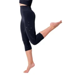 Legging Deportivo Capri Sin Costuras Con Fibra Emana, Namasté Anaissa -Equipo De Fitness legging deportivo capri sin costuras con fibra emana namaste anaissa 3