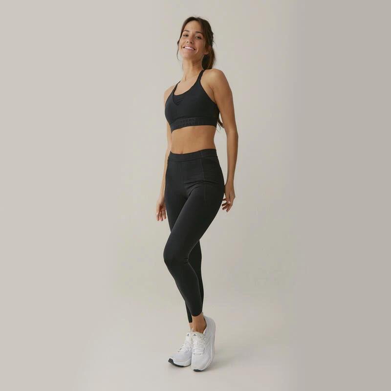 Legging Deportivo Simone 7/8 De Mujer Black Limba 4 Legging Deportivo Simone 7/8 De Mujer Black Limba - Imagen 4