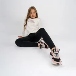 Legging Niña Charanga Eliptico Negro -Equipo De Fitness legging nia charanga eliptico negro 3