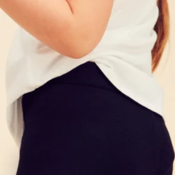 Leggings Mallas Algodón Bebés Domyos 100 Negro -Equipo De Fitness leggings mallas algodon bebes domyos 100 negro 3