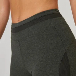 Leggings Mallas Ciclistas Fitness Mujer Domyos 520 Gris -Equipo De Fitness leggings mallas ciclistas fitness mujer domyos 520 gris 4