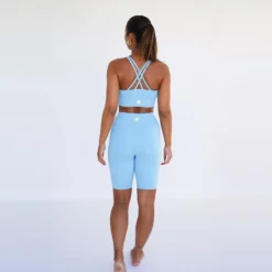 Leggings Mallas Fitness Cortos Sostenible Poliéster Mujer Fitplanet Dolphin Azul 8 Leggings Mallas Fitness Cortos Sostenible Poliéster Mujer Fitplanet Dolphin Azul -Equipo De Fitness leggings mallas fitness cortos sostenible poliester mujer fitplanet dolphin azul 3