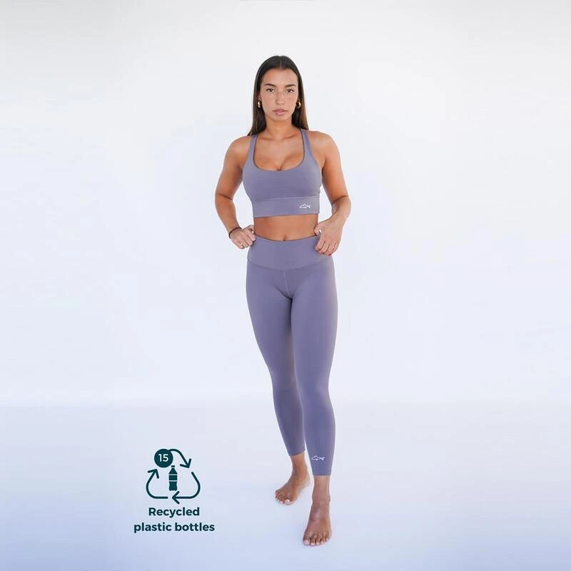 Leggings Mallas Fitness Largas Sostenibles Poliéster Mujer Fitplanet Shark Gris 1 Leggings Mallas Fitness Largas Sostenibles Poliéster Mujer Fitplanet Shark Gris