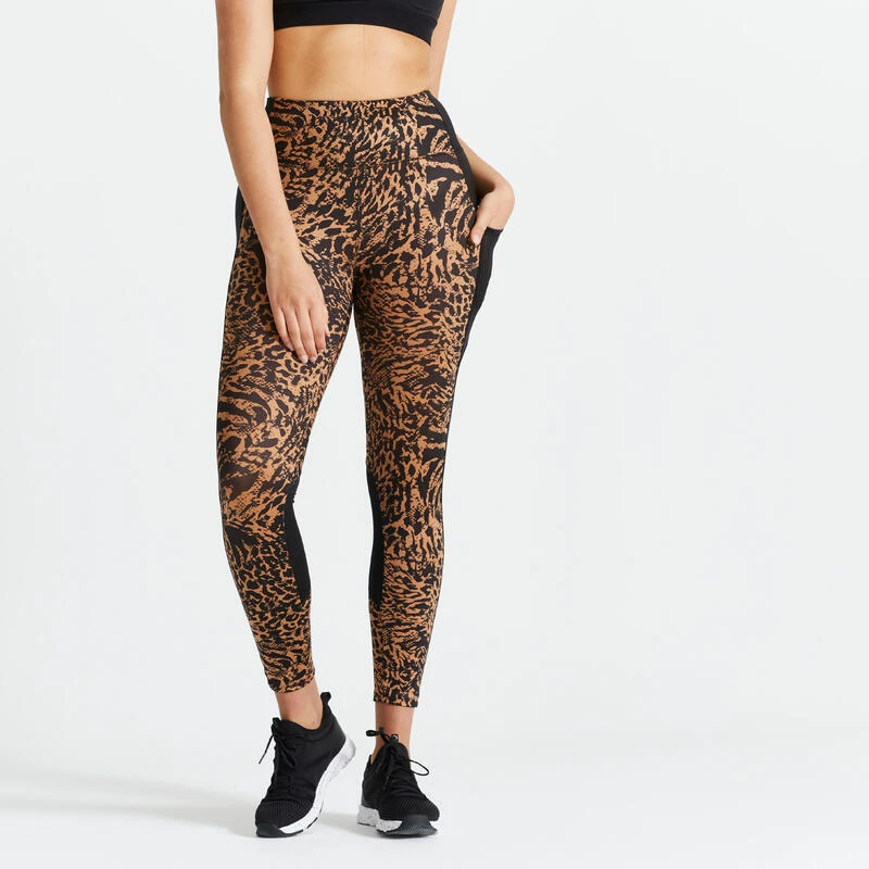 Leggings Mallas Fitness Largos Talle Alto 120 Mujer Animal Print 1 Leggings Mallas Fitness Largos Talle Alto 120 Mujer Animal Print