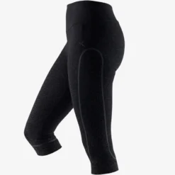 Leggings Mallas Fitness Pirata Slim Mujer Nyamba 900 Negro -Equipo De Fitness leggings mallas fitness pirata slim mujer nyamba 900 negro 4
