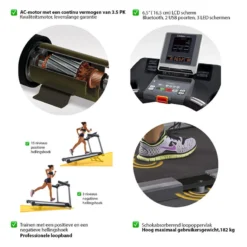 LifeSpan Fitness Cinta De Correr Profesional TR7000i -Equipo De Fitness lifespan fitness cinta de correr profesional tr7000i 2