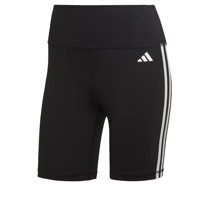 ADIDAS Mallas Cortas Training Essentials High-Waisted 3 Bandas 2 ADIDAS Mallas Cortas Training Essentials High-Waisted 3 Bandas - Imagen 2