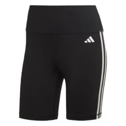 ADIDAS Mallas Cortas Training Essentials High-Waisted 3 Bandas 9 ADIDAS Mallas Cortas Training Essentials High-Waisted 3 Bandas -Equipo De Fitness mallas cortas training essentials high waisted 3 bandas 3