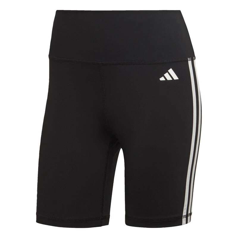 ADIDAS Mallas Cortas Training Essentials High-Waisted 3 Bandas 4 ADIDAS Mallas Cortas Training Essentials High-Waisted 3 Bandas - Imagen 4