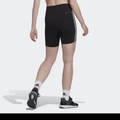 ADIDAS Mallas Cortas Training Essentials High-Waisted 3 Bandas 10 ADIDAS Mallas Cortas Training Essentials High-Waisted 3 Bandas -Equipo De Fitness mallas cortas training essentials high waisted 3 bandas 4