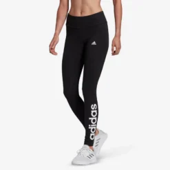 Mallas Leggings Adidas Fitness Mujer Linear Negro
