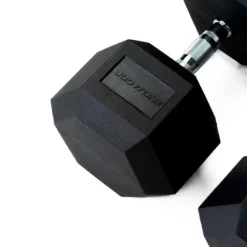 BODYTONE Mancuernas De Goma Hexagonales Profesionales 10Kg -Equipo De Fitness mancuernas de goma hexagonales profesionales 10kg 3