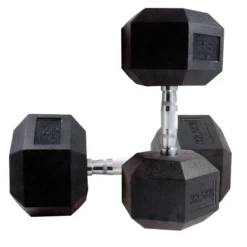 Mancuernas De Goma Hexagonales Suprfit (par) - Par De 1-50kg -Equipo De Fitness mancuernas de goma hexagonales suprfit par par de 1 50kg 2