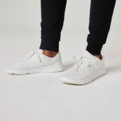 Pantalón Chándal Fitness Algodón Ajustado Hombre Domyos 500+ Negro 9 Pantalón Chándal Fitness Algodón Ajustado Hombre Domyos 500+ Negro -Equipo De Fitness pantalon chandal fitness algodon ajustado hombre domyos 500 negro 3