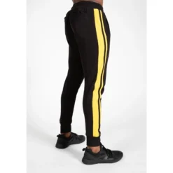 Pantalón Chándal Fitness Largo Hombre GORILLA WEAR Banks Negro -Equipo De Fitness pantalon chandal fitness largo hombre gorilla wear banks negro 2