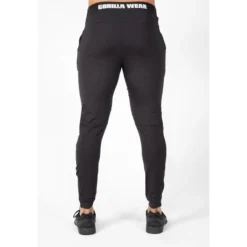 Pantalón Chándal Fitness Largo Hombre GORILLA WEAR Hamilton Hybrid Negro -Equipo De Fitness pantalon chandal fitness largo hombre gorilla wear hamilton hybrid negro 2