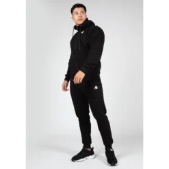 Pantalón Chándal Fitness Largo Hombre GORILLA WEAR Kennewick Negro -Equipo De Fitness pantalon chandal fitness largo hombre gorilla wear kennewick negro 3
