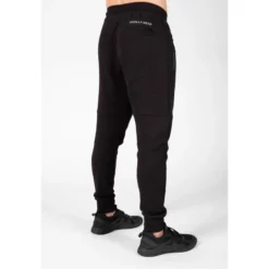 Pantalón Chándal Fitness Largo Hombre GORILLA WEAR Newark Negro -Equipo De Fitness pantalon chandal fitness largo hombre gorilla wear newark negro 2