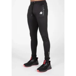 Pantalón Chándal Fitness Largo Hombre GORILLA WEAR Sullivan Negro