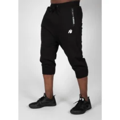 Pantalón Chándal Jogging Pirata Hombre GORILLA WEAR Knoxville 3/4 Negro
