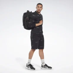 Pantalón Corto Reebok Identity Vector Fleece -Equipo De Fitness pantalon corto reebok identity vector fleece 2