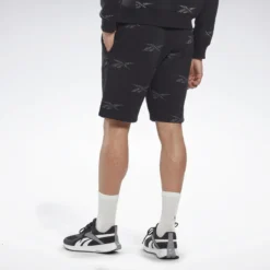 Pantalón Corto Reebok Identity Vector Fleece -Equipo De Fitness pantalon corto reebok identity vector fleece 3