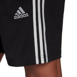 Pantalón Corto Short Adidas Hombre Fitness 3 Rayas Negro -Equipo De Fitness pantalon corto short adidas hombre fitness 3 rayas negro 3