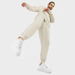 Pantalón De Chándal Hombre Sand -Equipo De Fitness pantalon de chandal hombre sand 3