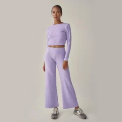 Pantalón Deportivo Feline Wide De Mujer Black Limba 8 Pantalón Deportivo Feline Wide De Mujer Black Limba -Equipo De Fitness pantalon deportivo feline wide de mujer black limba 3