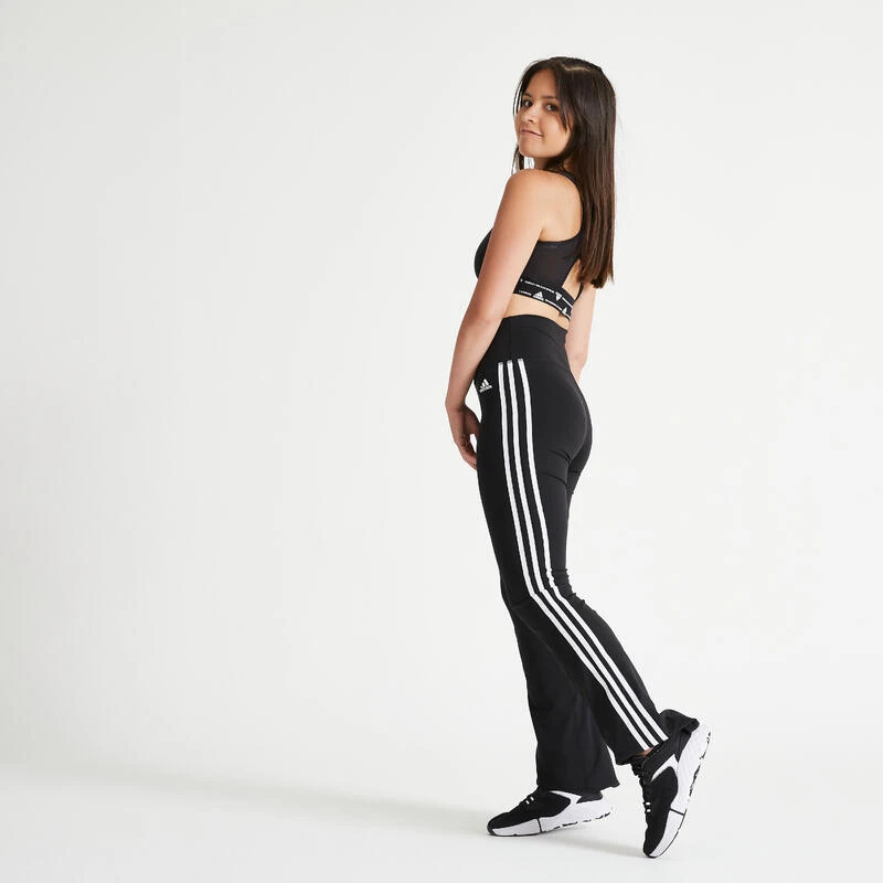 Pantalón Fitness Cardio Adidas Mujer Negro 2 Pantalón Fitness Cardio Adidas Mujer Negro - Imagen 2