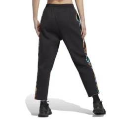 Pantalón Jogger Fitness Adidas Mujer Negro Estampado Floral -Equipo De Fitness pantalon jogger fitness adidas mujer negro estampado floral 2