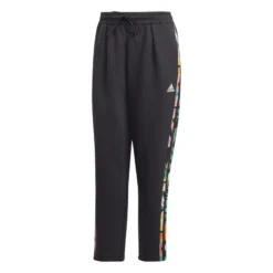 Pantalón Jogger Fitness Adidas Mujer Negro Estampado Floral -Equipo De Fitness pantalon jogger fitness adidas mujer negro estampado floral 4