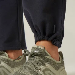 Pantalón Jogger Fitness Corte Ancho Mujer Domyos 120 Negro 8 Pantalón Jogger Fitness Corte Ancho Mujer Domyos 120 Negro -Equipo De Fitness pantalon jogger fitness corte ancho mujer domyos 120 negro 3