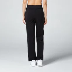 Pantalón Jogger Fitness Corte Ancho Mujer Domyos 120 Negro 9 Pantalón Jogger Fitness Corte Ancho Mujer Domyos 120 Negro -Equipo De Fitness pantalon jogger fitness corte ancho mujer domyos 120 negro 4