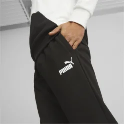 Pantalones De Deporte Hombre PUMA POWER Cat Negro -Equipo De Fitness pantalones de deporte hombre puma power cat negro 4