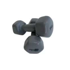 Pesas De Vinilo 2 Kg. Set 2 Unid. -Equipo De Fitness pesas de vinilo 3 kg set 2 unid