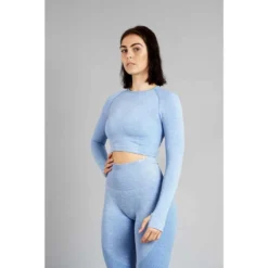 Pulse Seamless Top Fitness - Mujer - Rojo -Equipo De Fitness pulse seamless top fitness mujer azul