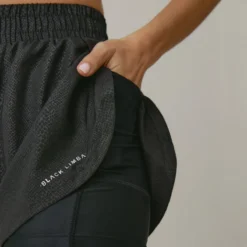 Short Deportivo Dreamy Malla Interior De Mujer Black Limba -Equipo De Fitness short deportivo dreamy malla interior de mujer black limba 2