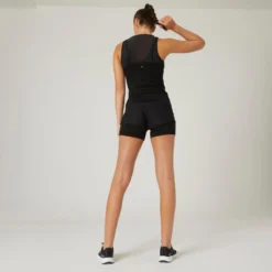 Short Mallas Cortas Fitness 2 En 1 Mujer Nyamba 900 Negro 7 Short Mallas Cortas Fitness 2 En 1 Mujer Nyamba 900 Negro -Equipo De Fitness short mallas cortas fitness 2 en 1 mujer nyamba 900 negro 2