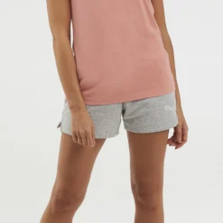 Short Pantalón Corto Fitness Mujer Puma Gris