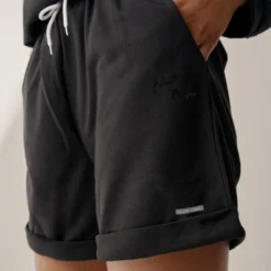 Short Tara Cómodo De Mujer Black Limba -Equipo De Fitness short tara comodo de mujer black limba 2