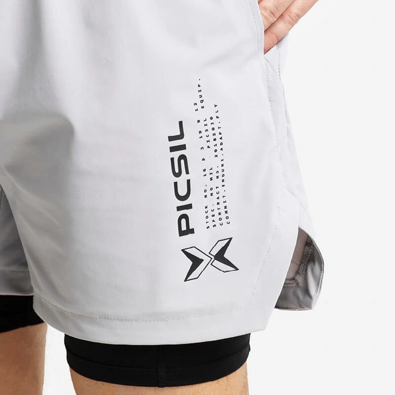 Shorts Con Malla Compresión 2 En 1 Hombre Premium 0.1 - XL - Verde 4 Shorts Con Malla Compresión 2 En 1 Hombre Premium 0.1 - XL - Verde - Imagen 4