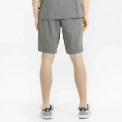 Shorts De Punto Essentials Hombre PUMA Gris -Equipo De Fitness shorts de punto essentials hombre puma gris 2